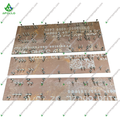 Quality  Corrosion Resistant Asphalt Paver Screed Plates AB500-2TV Asphalt Paver Parts 2051692 factory