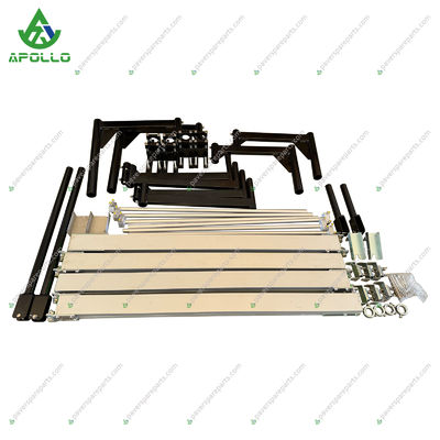 Kalite  APOLLO Balance Beam Bracket 80863194 2069778 Aluminum alloy beam frame 8M 10M Beam Plate S1800 S2100 Leveling Sensor for Asphalt Paver Dynapac Bomag Fabrika