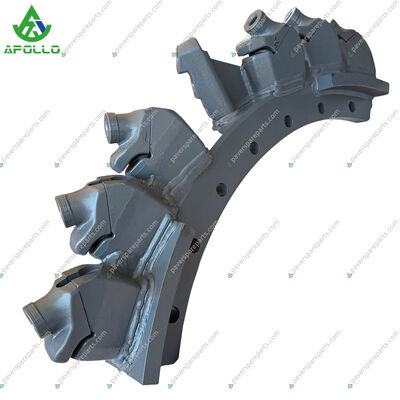 Quality  APOLLO WR2500S Milling Drum Segment 160913 Milling Drum AP3/20 Milling Holder Quarter-Segment factory