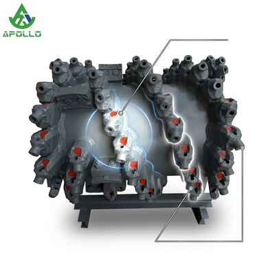 Quality  APOLLO 2308577 FB1000 Milling Drum LA15 Standard Drum for W100F Road Milling Machine factory