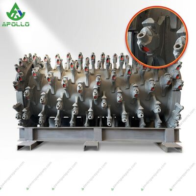 Ποιότητα  APOLLO 2285592 Milling Drum  FB2400 Road Milling Machine Cutting Drum for WR240i Asphalt Recycling εργοστάσιο
