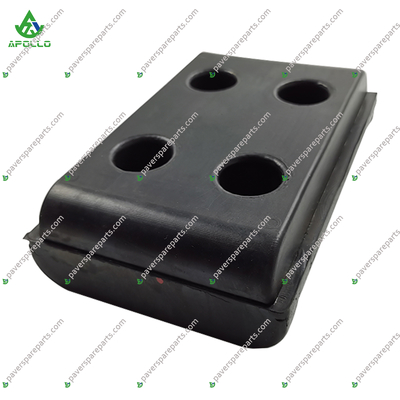 Lower Noise APOLLO Rubber Track Pad S700 PN 2390756 Paver Track Pads Fuel Efficiency
