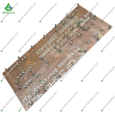 Fuel Efficiency Asphalt Paver Screed Plates Waterproof Asphalt Paver Parts VB781 PN VOE 80873433