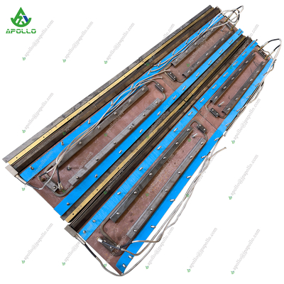 Fuel Efficiency Asphalt Paver Screed Plates Waterproof Asphalt Paver Parts VB781 PN VOE 80873433