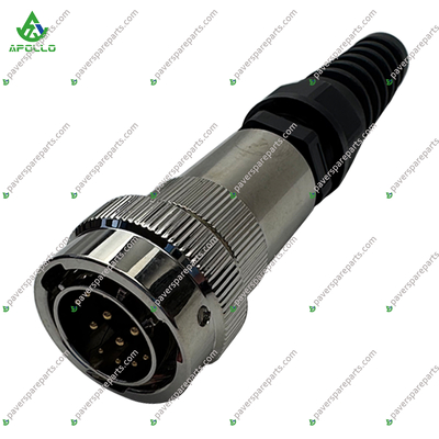Temperature Resistance Apollo Paver Spare Parts Rustproof 12 Pin Bayonet Plug
