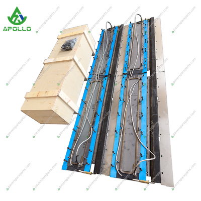 Corrosion Resistant Asphalt Paver Screed Plates AB500-2TV Asphalt Paver Parts 2051692