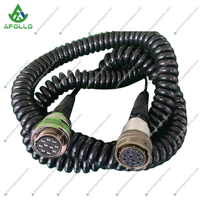 APOLLO 1M Cable For Asphalt Paver CATERPILLAR CAT-AP655F 11-pin Socket - 10-pin Screw Socket