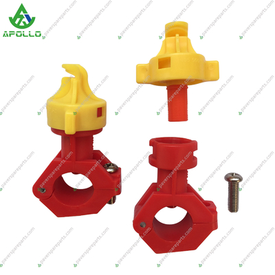 Apollo Plastic Spray Nozzle For Bomag Road Roller BW203AD-4 05556014 + 05556030