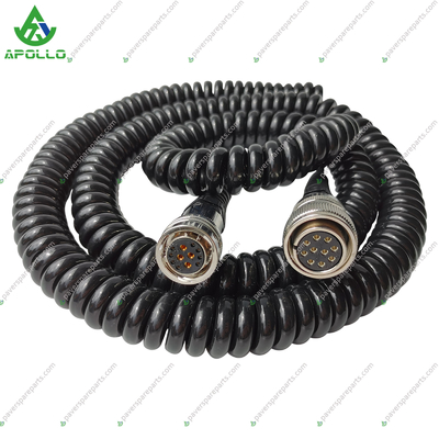 APOLLO High-quality Cable 83701042 Spiral Cable 04-02-02561 Digital Controller Cable for Asphalt Paver
