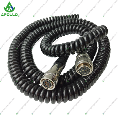 APOLLO Asphalt Paver Digital Controller Cable 83701042 Spiral Cable 04-02-02561  Power Date Wire