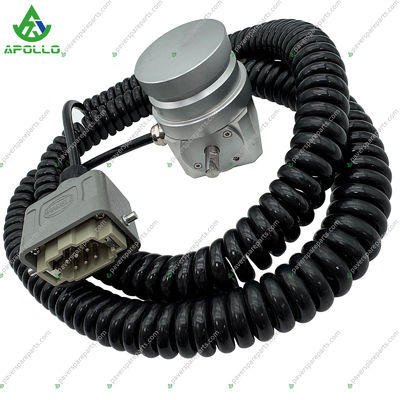 APOLLO 6 Pins Digital Longitudinal Slope Meter Rectangular Wire Connector 2629400