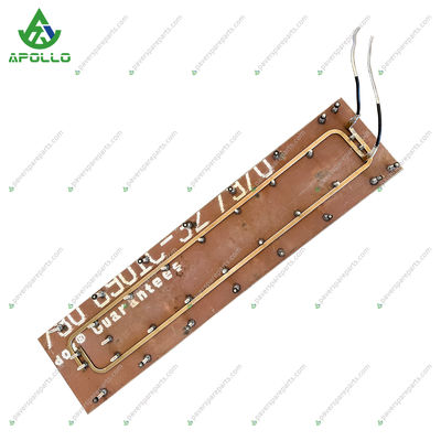 APOLLO VB781 Screed Plate With Heating Rod And Pressure Strip Assembly RM80617202