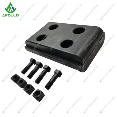 APOLLO 2484384 Integrated Track Shoe Service Package Track Shoe + 4 Link Rail Bolts For S800