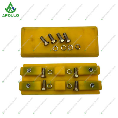 APOLLO Poly Track Pad With Screw Holes 2411112 Track Shoe for Road Milling Machines