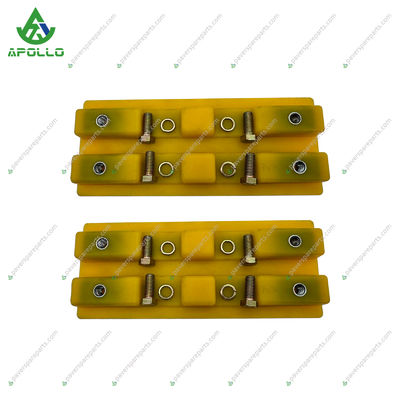 APOLLO Poly Track Pad With Screw Holes 2411112 Track Shoe for Road Milling Machines