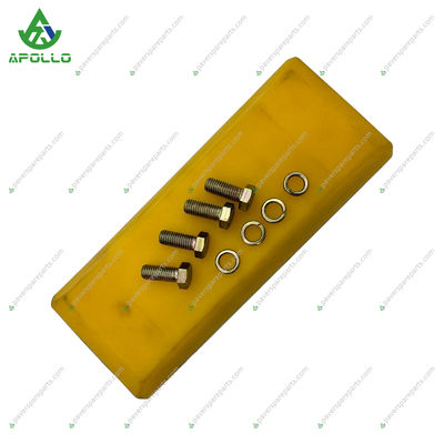 APOLLO Poly Track Pad With Screw Holes 2411112 Track Shoe for Road Milling Machines