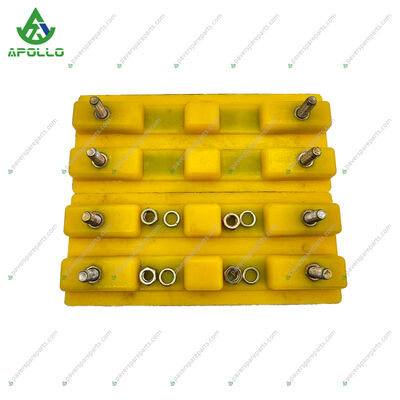 APOLLO Road Milling Parts 2411112/2102697 Poly Track Pad  300MM Wear-Resistant Track Shoe For W2000/W205 Milling