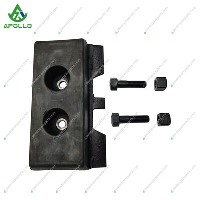 APOLLO 309950077 Track Pad BF223 BF225 Rubber Track Shoe Integrated Track Shoe for Asphalt Pavers