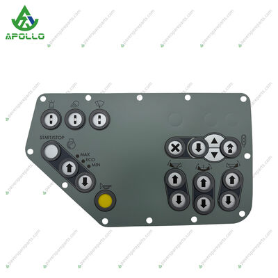 Apollo 12 Holes Panel Film Panel Sticker With Circle Ring For -3 New Main Control Console Steering Control Panel Asphalt Paver