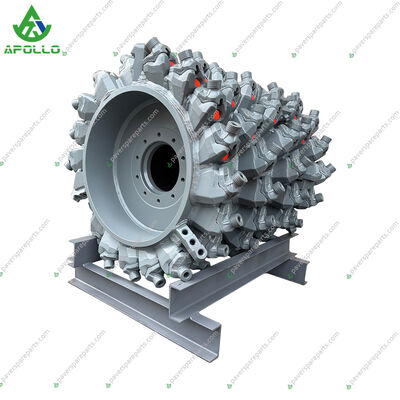 APOLLO Standard Milling Drum with Durable Steel Construction and Optimized Holder Pattern for W100F Road Milling Machines