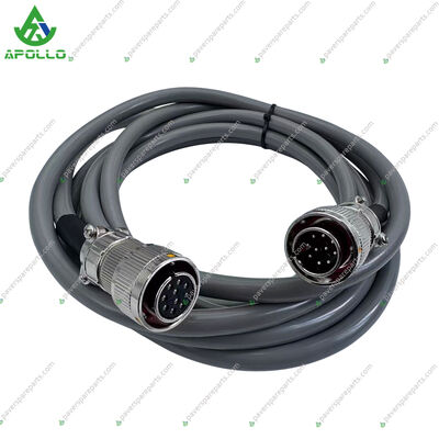 APOLLO 130245 4M Power Cord with 10-pin to 10-hole Configuration and Durable Insulation for W2200CR Main Console