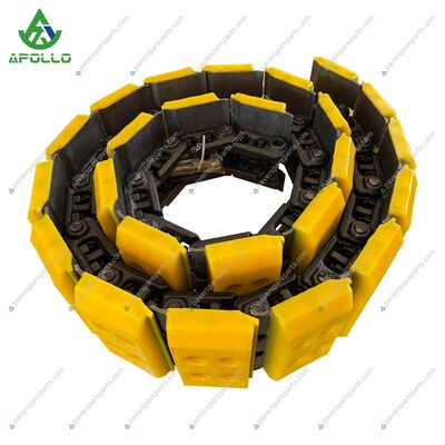 APOLLO 108756 Poly Track Pad Kit with Track Chain for W1500 W1900  Road Milling Machine Parts