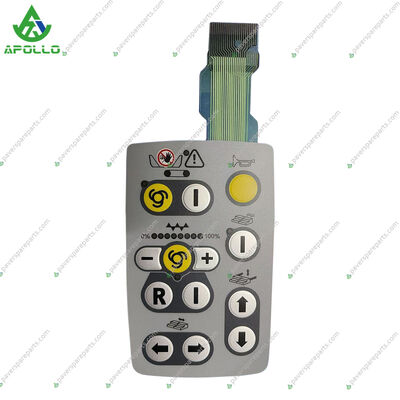 APOLLO Film Sticker With Button Assembly 2304890 For S800 Asphalt Paver Power Controller Panel 