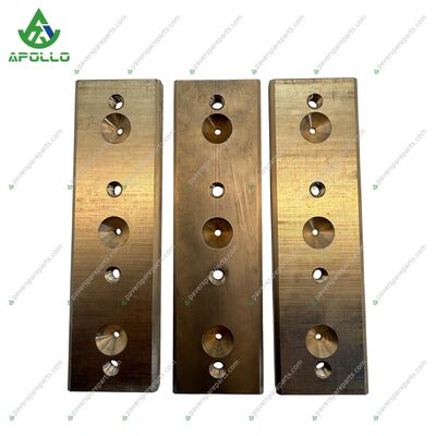 APOLLO Asphalt Paver Parts 89540237 Brass Slider, Wear-Resistant Slider For BF800C PAVER