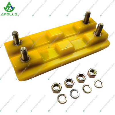 APOLLO Polyurethane Track Pad for W1900 Road Milling Machine - Durable and Reusable Track Shoe