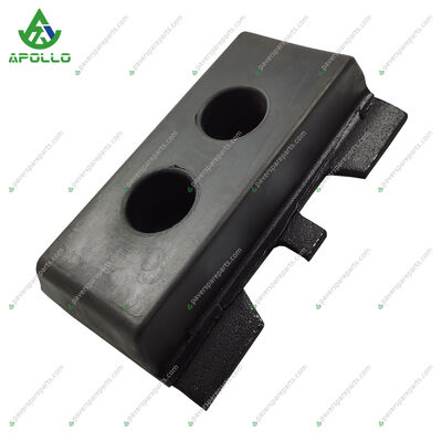 Apollo 205mm Wear Resistant Shock Absorbing Rubber Track Pad for F1200CS Asphalt Paver
