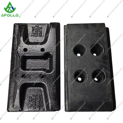 Apollo Rubber Track Pad 2046286 Integrated Track Shoe For Asphalt Paver