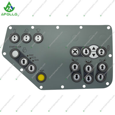 Apollo S1800-3 12-hole Paver Panel Sticker with High-Quality Materials and Durable Construction for Steering Control Panel Film