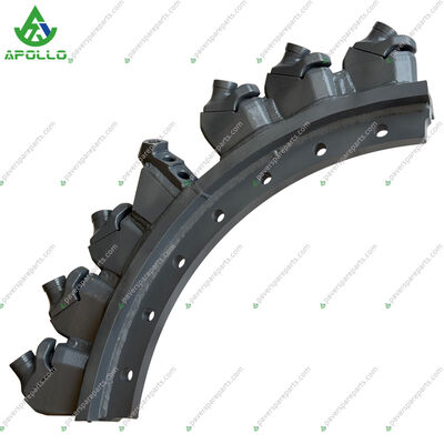 APOLLO Milling Drum Segment 162378 Quarter Segment For WR2500S Cold Recycling Milling Machine