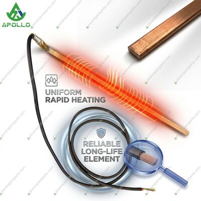 APOLLO VDT-V78 VDT-V88 Electric Heating Rod Screed Plate Side for Asphalt Paver Parts