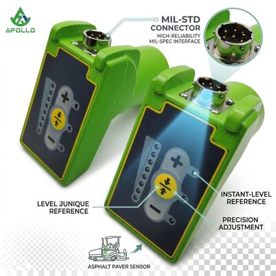 Apollo High Accuracy Asphalt Paver Ultrasonic Level Sensor S1900-3L 2484809 2647949