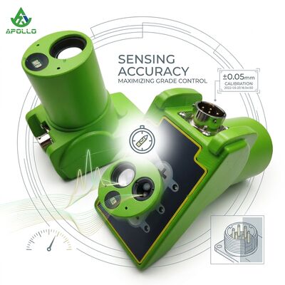 Apollo 2484809 Asphalt Paver Leveling Sensor 2647949 Green Level Gauge for S1900-3L Paver Parts