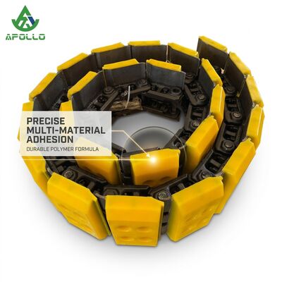 APOLLO 108756 Pre-Assembled Poly Track Pad and Track Chain Kit for W1500 W1900 Road Milling Machines