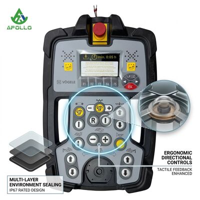 Apollo S1800-3 Asphalt Paver Control Box Panel 2724472 2274606 Electric Console Assembly