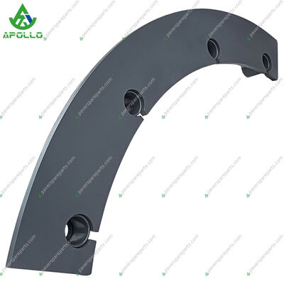 APOLLO WR2000 WR2500S 160414 Milling Drum Wear Plate 4-Holes for Side Cutting Ring