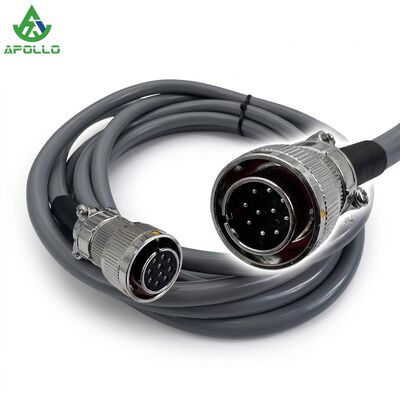 APOLLO 130245 4M Power Cord 10-pin 10-hole for W2200CR Main Console Asphalt Paver