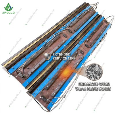 APOLLO VB781 Screed KIT Fuel Efficiency  Screed Plate for Asphalt Paver P4820D 6820C