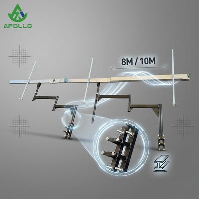 APOLLO Parts ABG Paver Leveling Beam Bracket RM80863194 8M 10M Beam Plate For S1800 Asphalt Paver Sensor