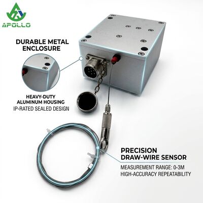 APOLLO Wire String Sensor 2137341 161455 04-20-30070 for W2000 Milling Machine Grade Control
