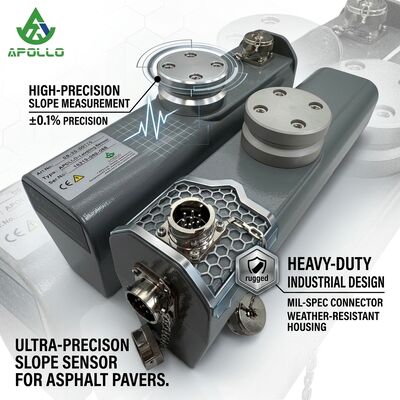 APOLLO 2197266 Ultrasonic Slope Sensor Grade Sensor for Asphalt Paver Spare Parts Replacement