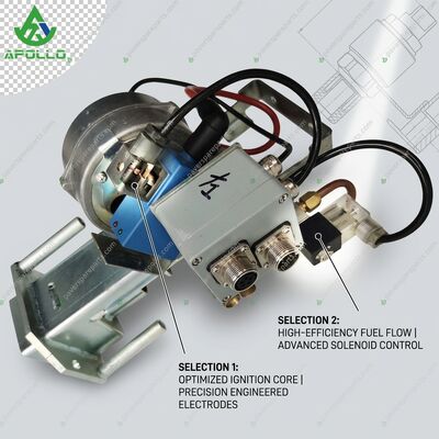 Apollo Asphalt Paver Screed Burner Assembly RM87903241 RM80734320 RM87903233  Right Left Replacement
