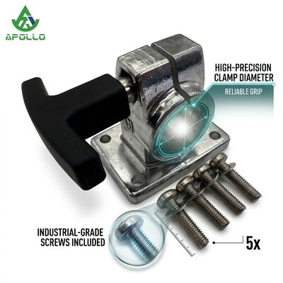APOLLO 2053061 Elbow Support Bracket Pipe Fixing Assembly for W195 W205 W215 Road Milling Machine Parts