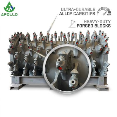 APOLLO 2285592 Milling Drum  FB2400 Road Milling Machine Cutting Drum for WR240i Asphalt Recycling