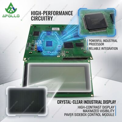 LCD Display Plus Circuit Board Assembly 2052116 for Asphalt Paver Panel Sidebox Control