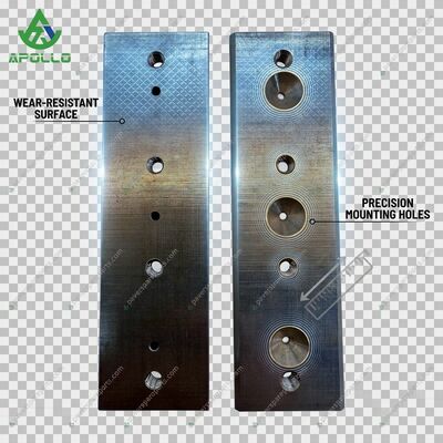 APOLLO Paver Brass Sliding Block 89540237 Wear Resistant Block for BF800C Asphalt Paver Screed
