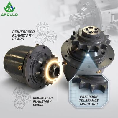 APOLLO Paver Gearbox Reducer 2011672 High Torque Walking Control Unit for S1800-2 Asphalt Paver
